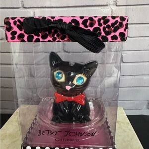 Betsey Johnson Critter Coin Bank